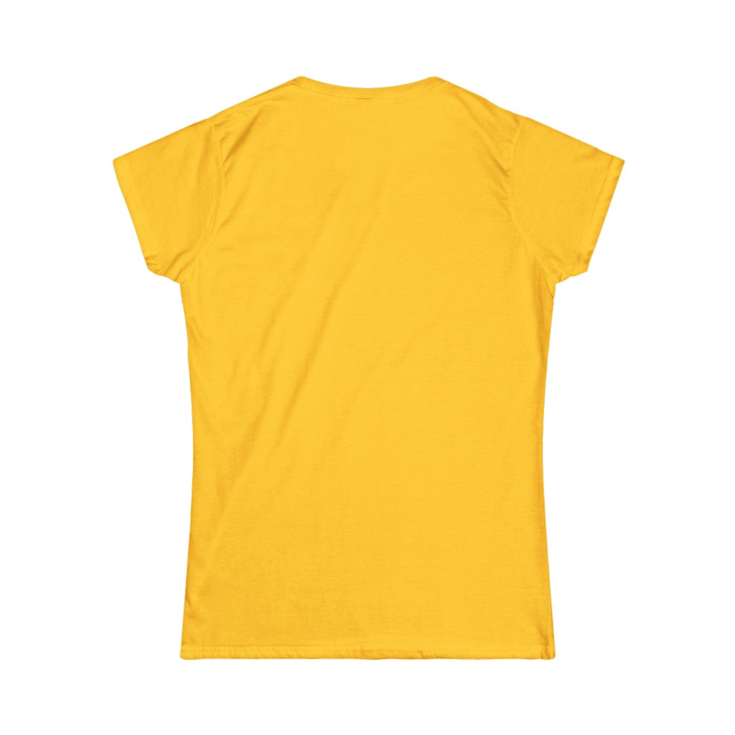 Whimsical Women's Softstyle Tee with Colorful Nature Design