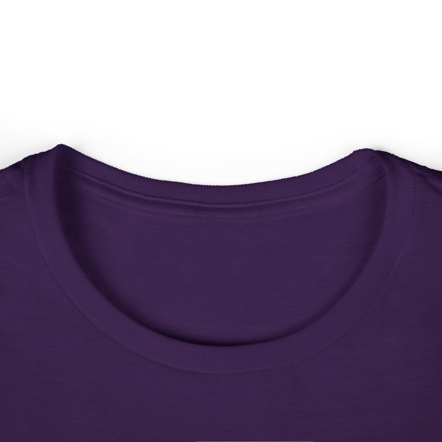 Whimsical Women's Softstyle Tee with Colorful Nature Design