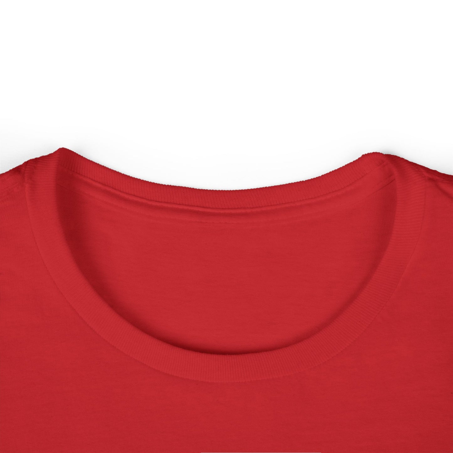 Whimsical Women's Softstyle Tee with Colorful Nature Design