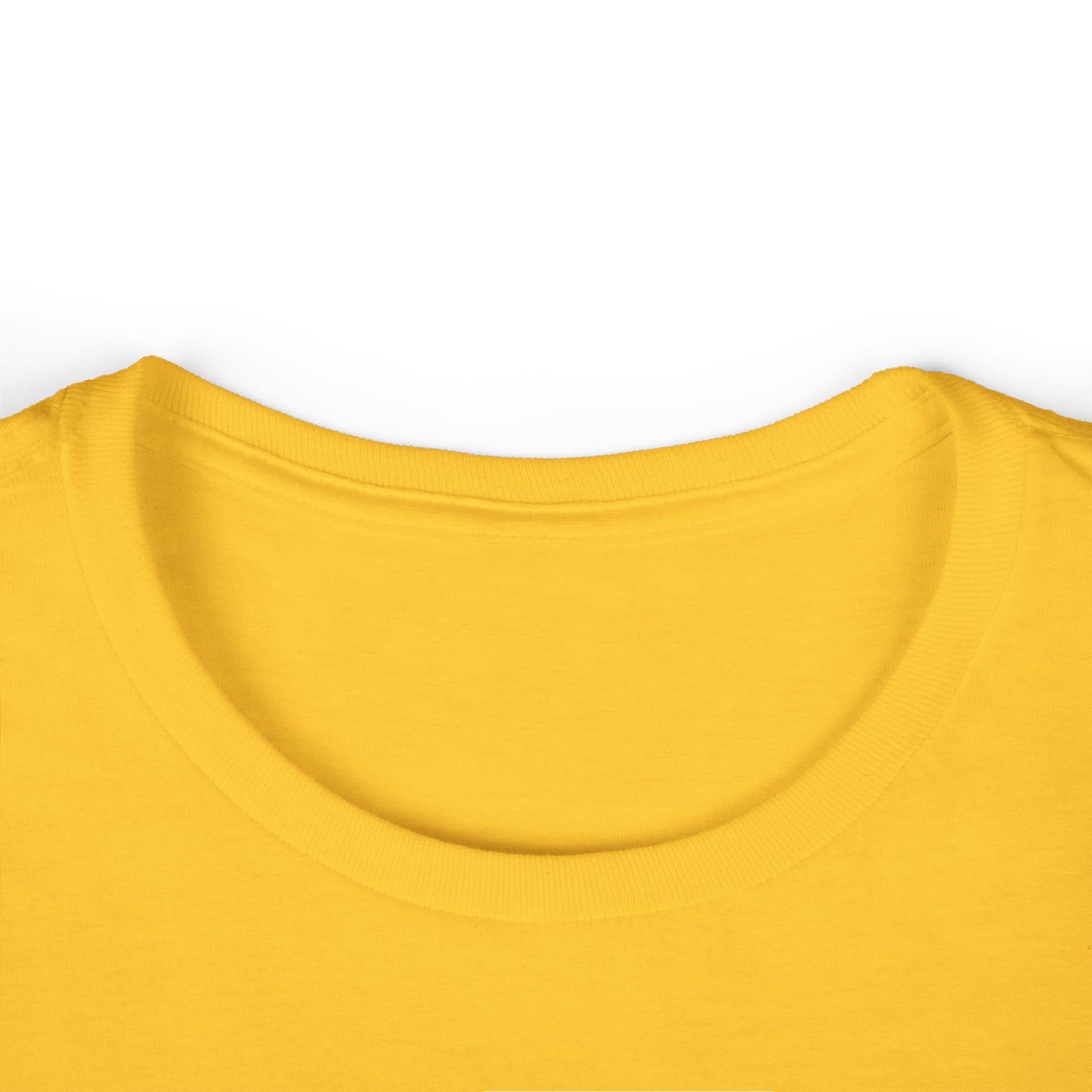 Whimsical Women's Softstyle Tee with Colorful Nature Design