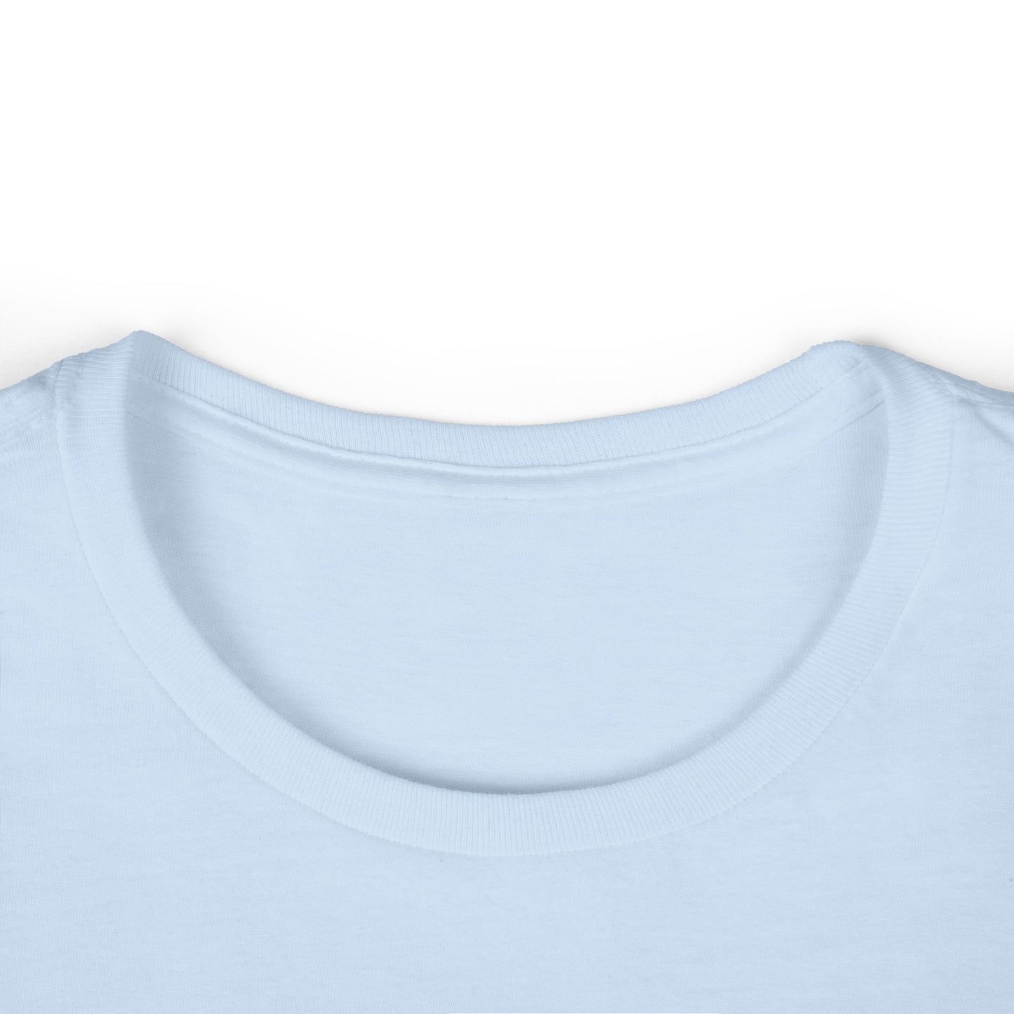 Whimsical Women's Softstyle Tee with Colorful Nature Design