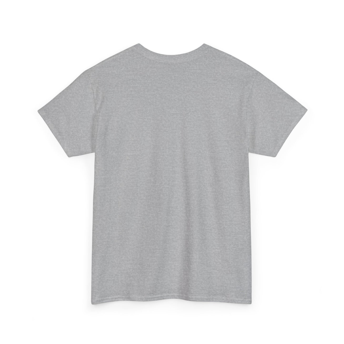 Good Vibes Graphic Tee – Retro Colorful Leaf & Pebble Design