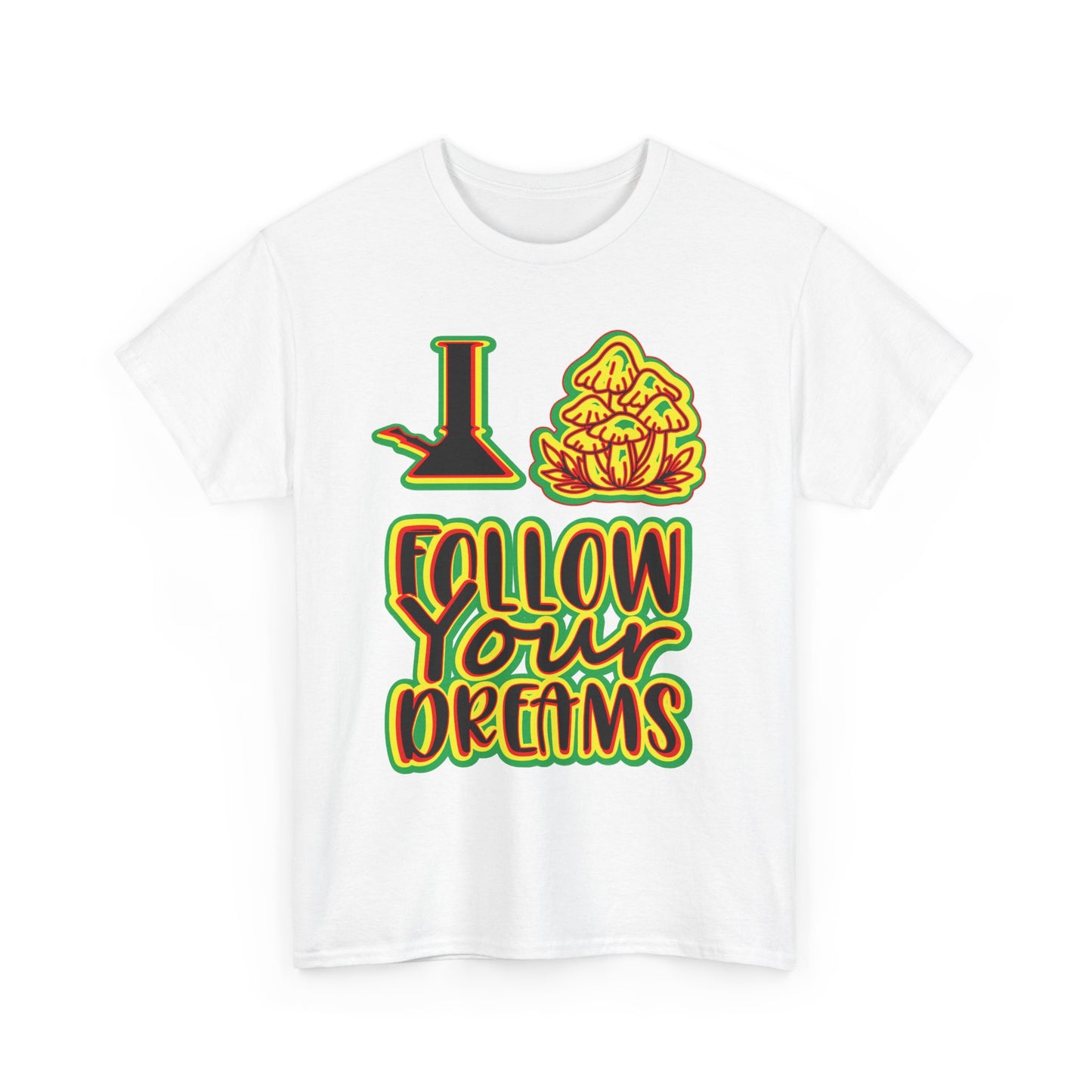 Follow Your Dreams T-Shirt — Inspirational Retro Graphic Tee