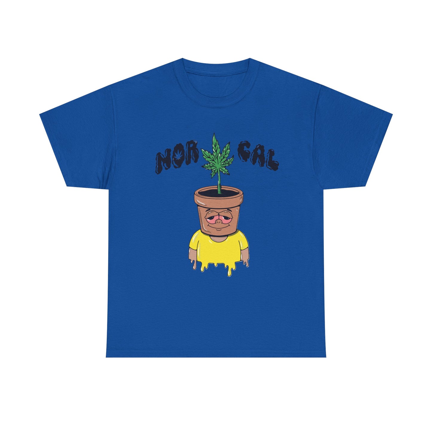 Nor Cal Pothead Plant Tee – Funny Cannabis Graphic T-Shirt