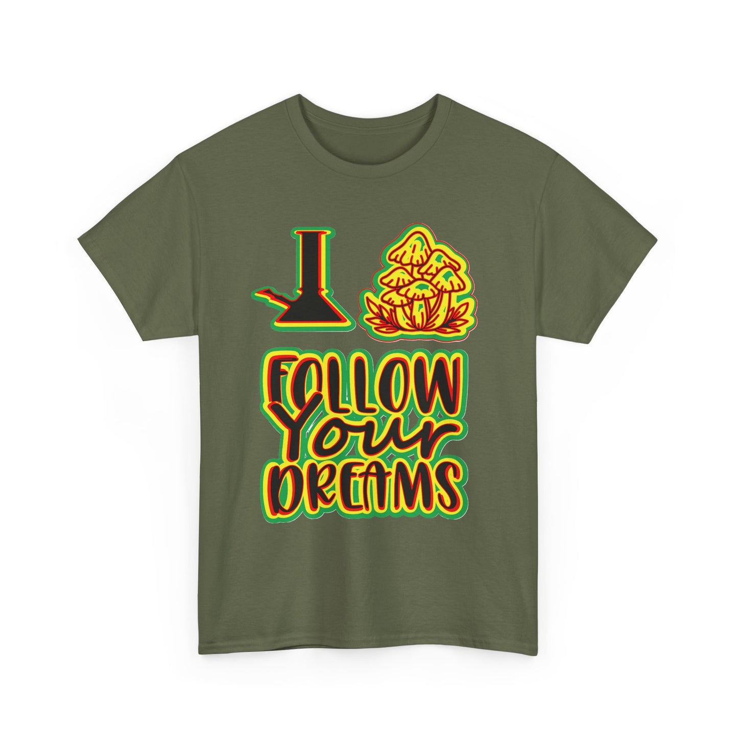 Follow Your Dreams T-Shirt — Inspirational Retro Graphic Tee