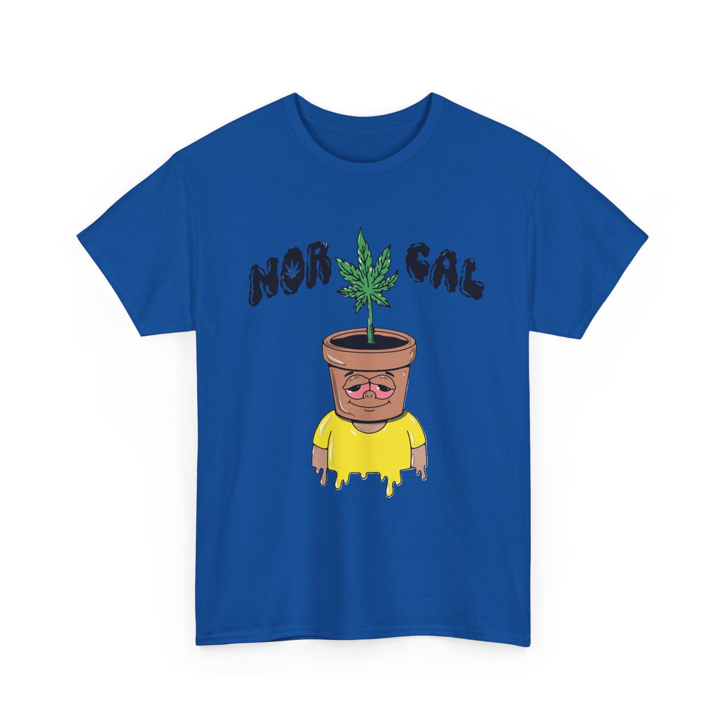 Nor Cal Pothead Plant Tee – Funny Cannabis Graphic T-Shirt