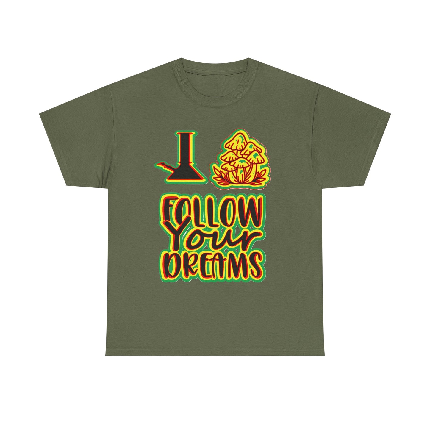 Follow Your Dreams T-Shirt — Inspirational Retro Graphic Tee